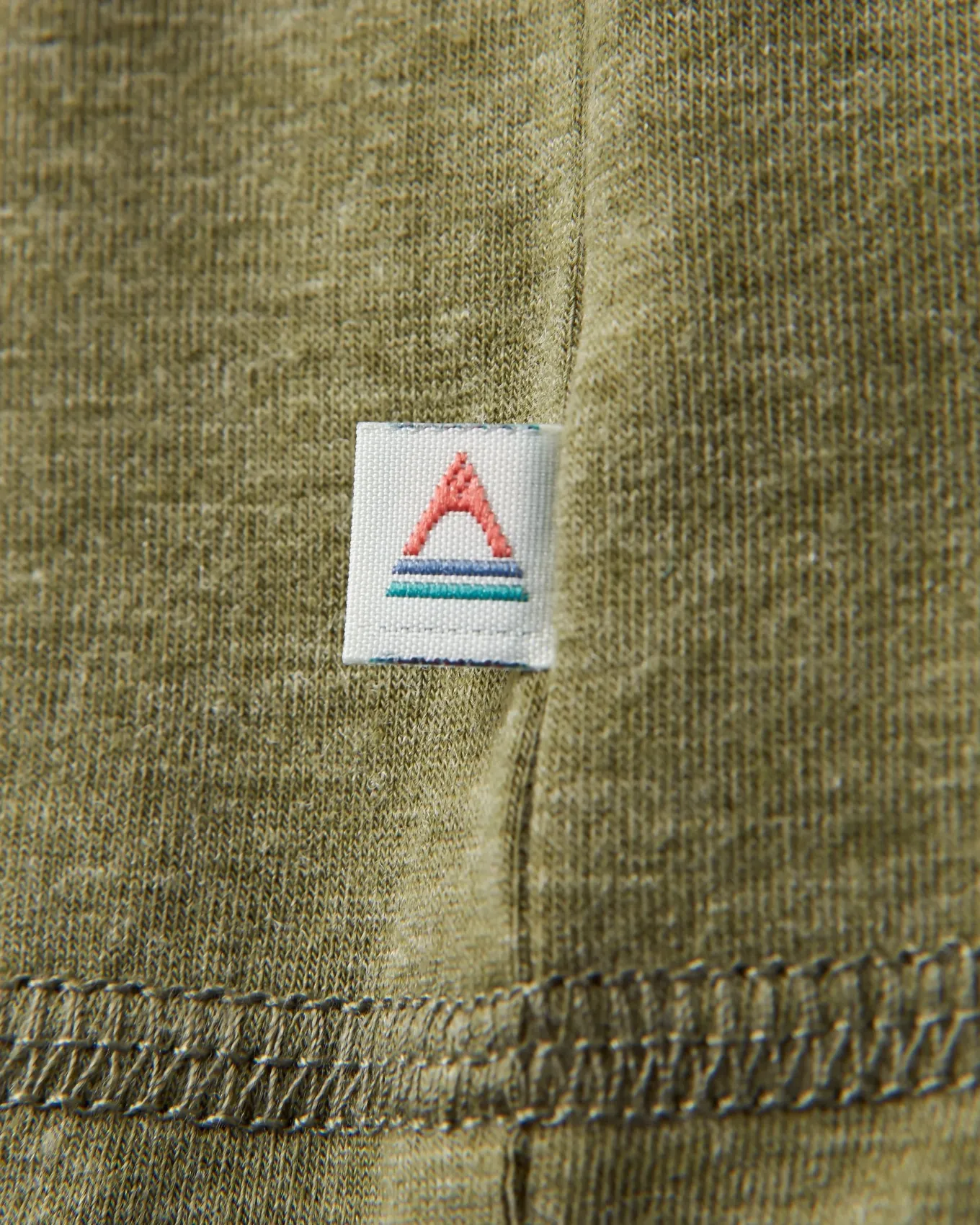 Kirkwood strukturiertes aktives T-Shirt - Khaki