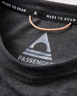 Kirkwood strukturiertes aktives T-Shirt - Schwarz