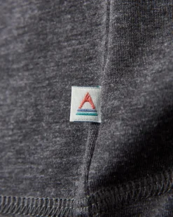 Kirkwood strukturiertes aktives T-Shirt - Schwarz
