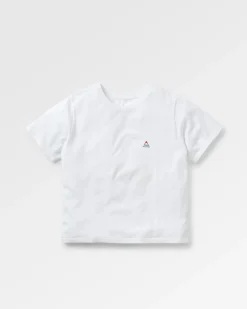 Klassisches T-Shirt aus recycelter Baumwolle - Weiß