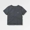 Klassisches T-Shirt aus recycelter Baumwolle - Schwarz