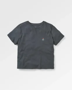 Klassisches T-Shirt aus recycelter Baumwolle - Schwarz