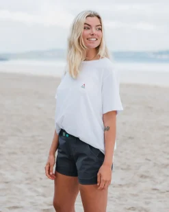 Klassisches T-Shirt aus recycelter Baumwolle - Weiß