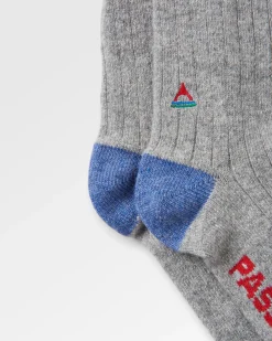 Koa Recycelte Crew Socken - Graumeliert