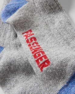Koa Recycelte Crew Socken - Graumeliert