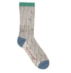Koa Recycelte Crew Socken - Graumeliert