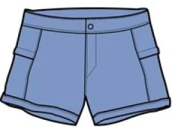 Laura Allzweck-Short - Kornblumenblau