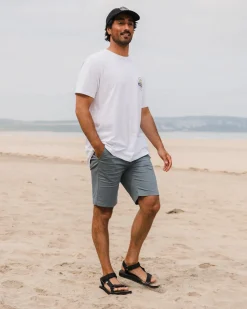 365 Leichte Bio-Baumwollshorts - Sturmgrau