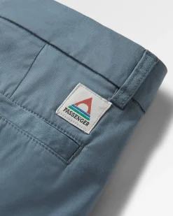 365 Leichte Bio-Baumwollshorts - Sturmgrau