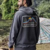 Made to Roam Recycelter Kapuzenpullover - Verblasstes Schwarz
