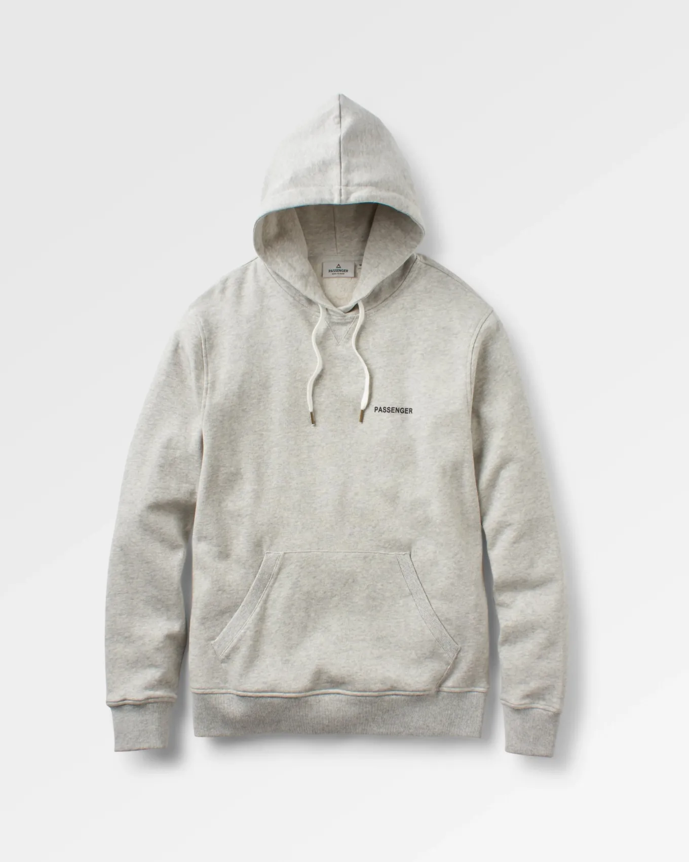 Made to Roam Recycelter Kapuzenpullover - Graumeliert