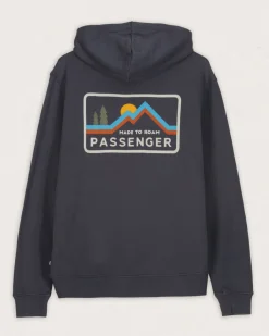 Made to Roam Recycelter Kapuzenpullover - Verblasstes Schwarz
