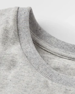 Made To Roam Recyceltes Baumwoll-T-Shirt - Graumeliert
