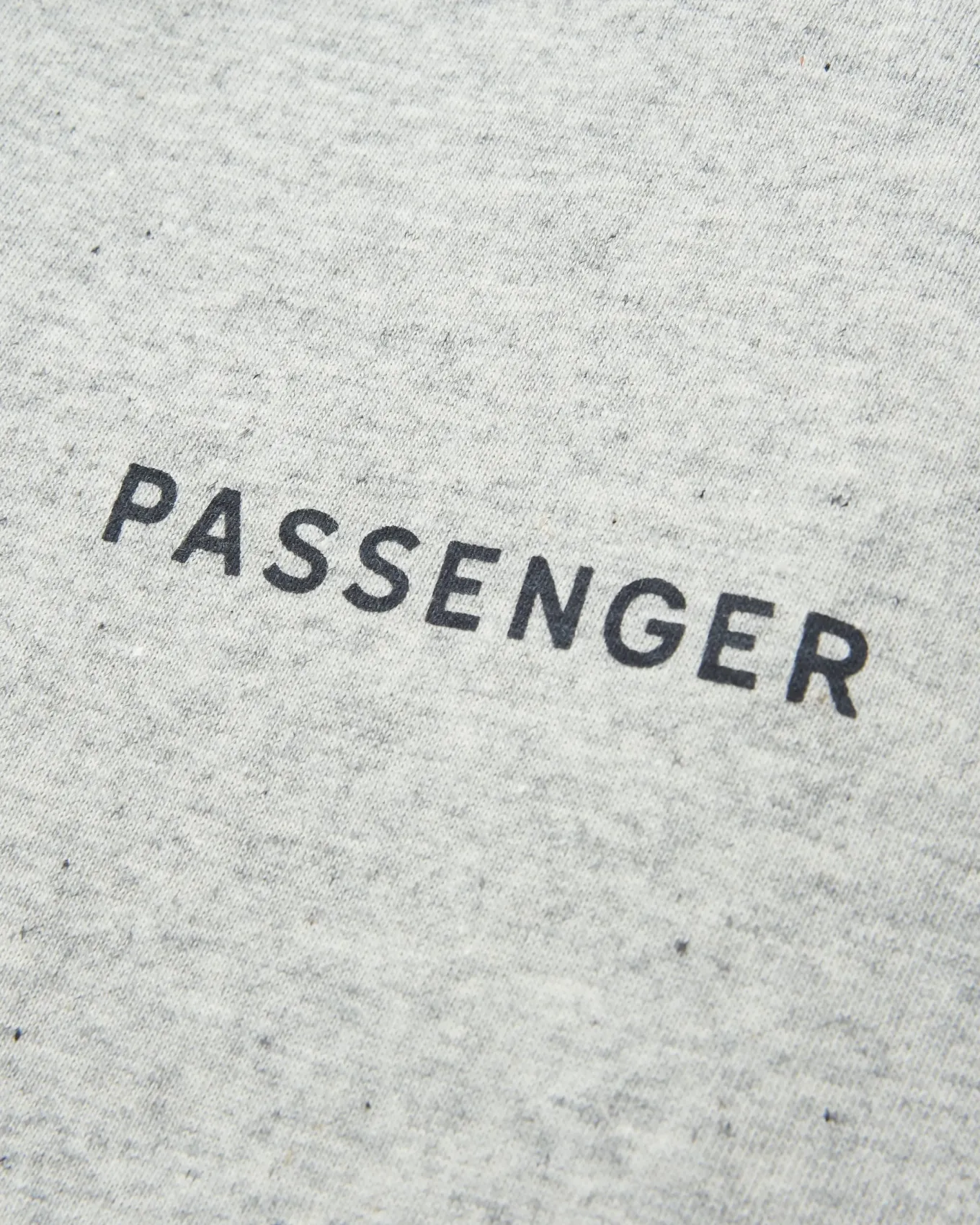Made to Roam Recyceltes Langarmshirt - Graumeliert