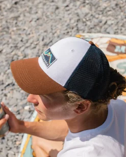 Made To Roam Trucker Kappe - Sattes Marineblau/Gummi