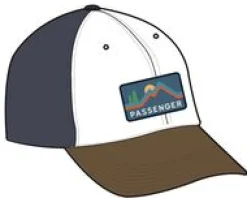 Made To Roam Trucker Kappe - Sattes Marineblau/Gummi