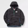 Maine 2.0 1/2 Zip Recyceltes Sherpa-Fleece - Schwarz