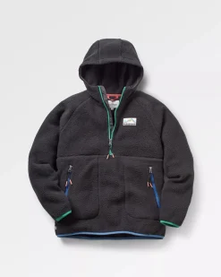 Maine 2.0 1/2 Zip Recyceltes Sherpa-Fleece - Schwarz