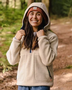 Maine 2.0 1/2 Zip Recyceltes Sherpa-Fleece - Hafermehl