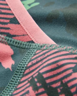 Mantra Recycelte Aktiv Leggings - Abstrakte Bergtanne