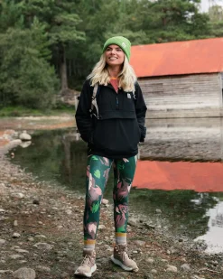 Mantra Recycelte Aktiv Leggings - Abstrakte Bergtanne