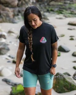Mantra Recycelte Aktiv-Short - Tiefsee