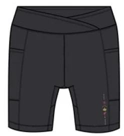 Mantra Recycelte Aktiv-Short - Schwarz