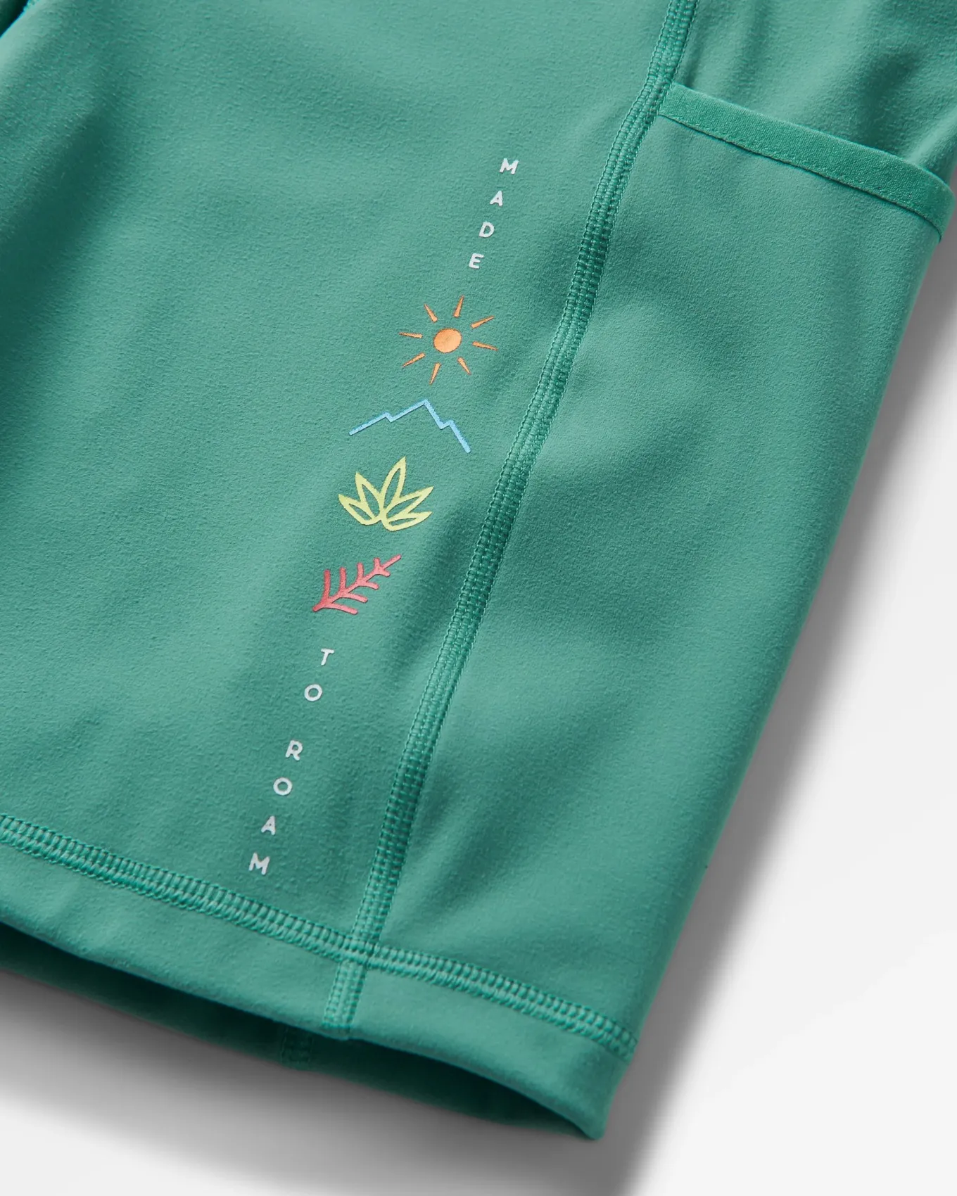 Mantra Recycelte Aktiv-Short - Tiefsee