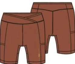 Mantra Recycelte Aktiv-Short - Gebrannter Ton