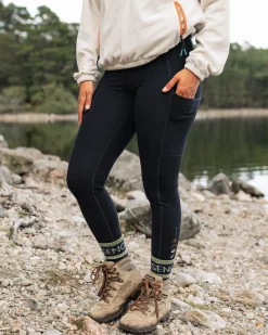 Mantra Recycelte Leggings - Schwarz