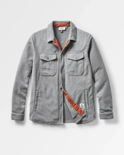Maple Recyceltes Polar-Fleece-HemdMaple Polar-Fleece-Hemd - Graumeliert