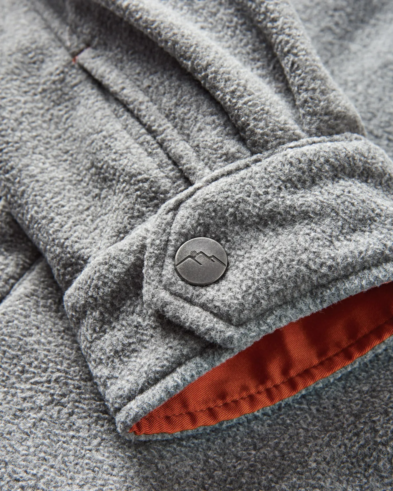 Maple Recyceltes Polar-Fleece-HemdMaple Polar-Fleece-Hemd - Graumeliert