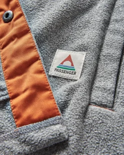Maple Recyceltes Polar-Fleece-HemdMaple Polar-Fleece-Hemd - Graumeliert
