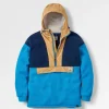 Maren 1/2 Zip Recyceltes Sherpa-Fleece - Eichelhäherblau