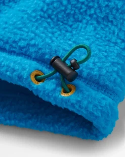 Maren 1/2 Zip Recyceltes Sherpa-Fleece - Eichelhäherblau