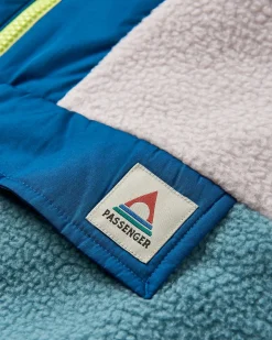 Maren 1/2 Zip Recyceltes Sherpa-Fleece - Arktis
