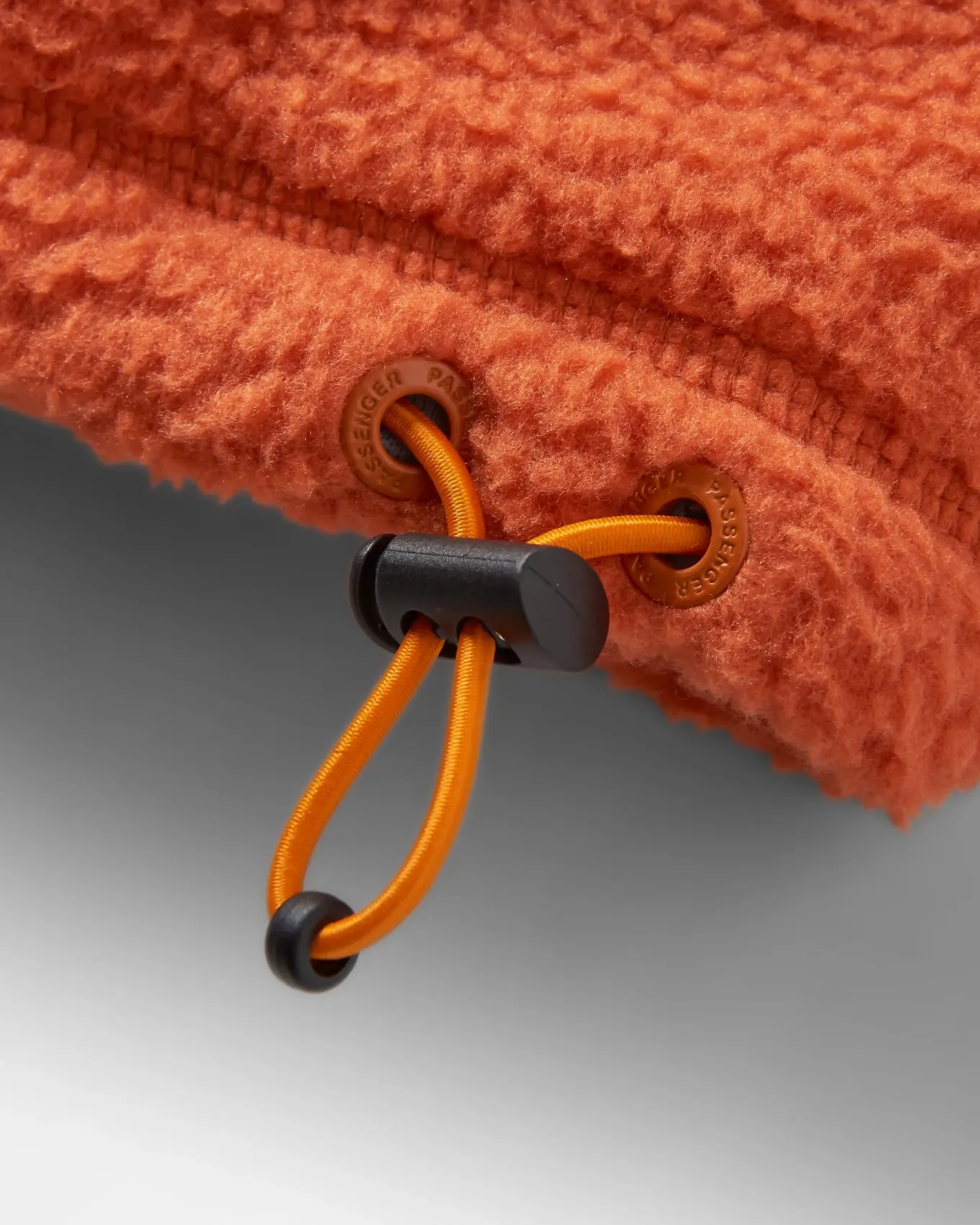 Maren 1/2 Zip Recyceltes Sherpa-Fleece - Gebranntes Orange