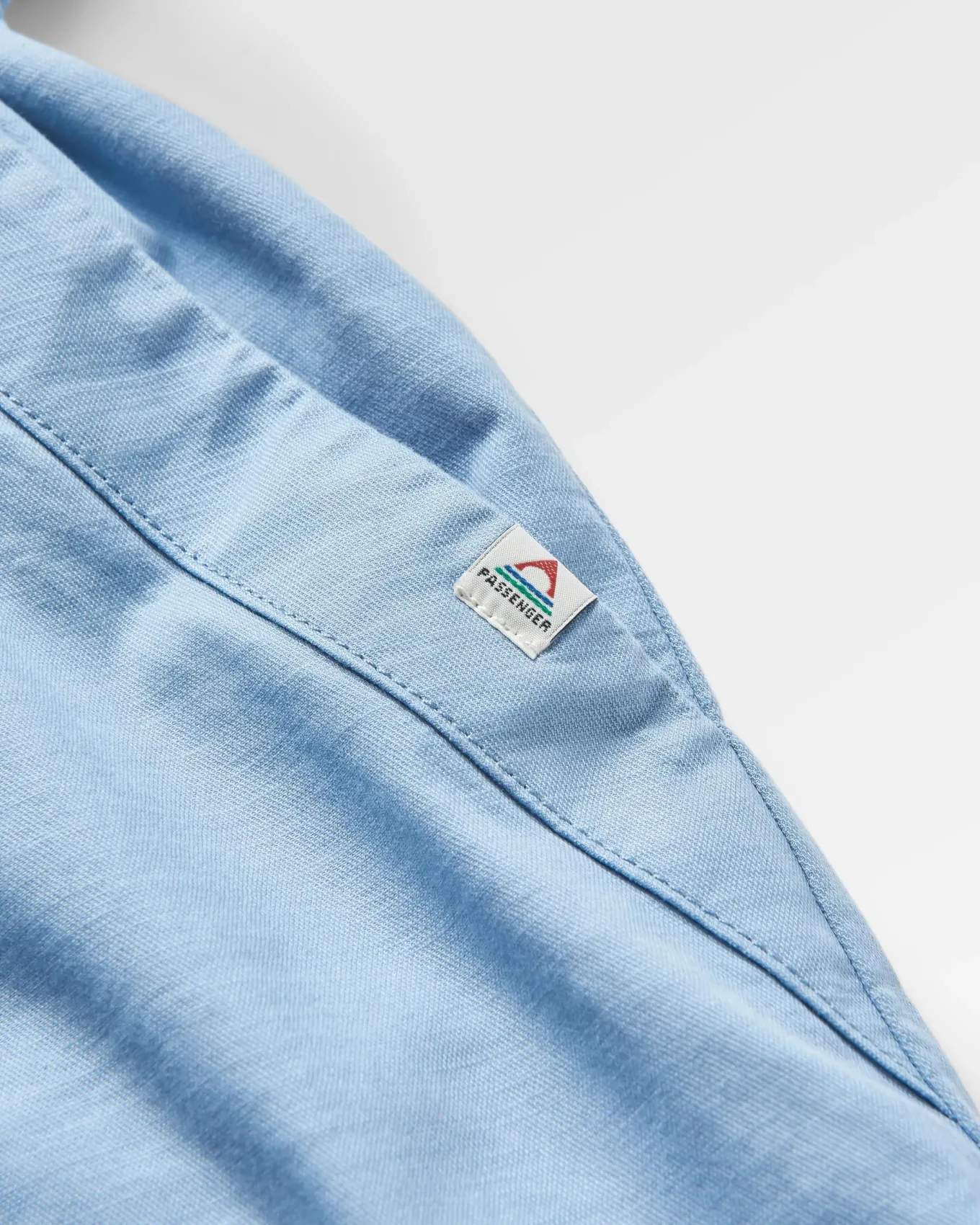 Mesmorise Organisches Baumwoll-Kleid - Verblasstes Denim