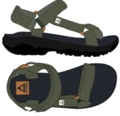 Monterey Roam Sandale - Khaki