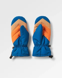 Moonlight Fäustlinge - Gezeitenblau Orange Multi