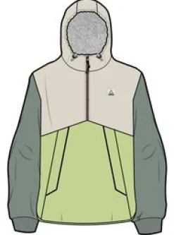 Moonlight Recycelter Isolierter Anorak - Limettensaft