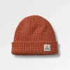 Moss Doppelschicht Recycelte Waffel-Beanie - Gebrannter Ton