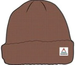 Moss Doppelschicht Recycelte Waffel-Beanie - Gebrannter Ton