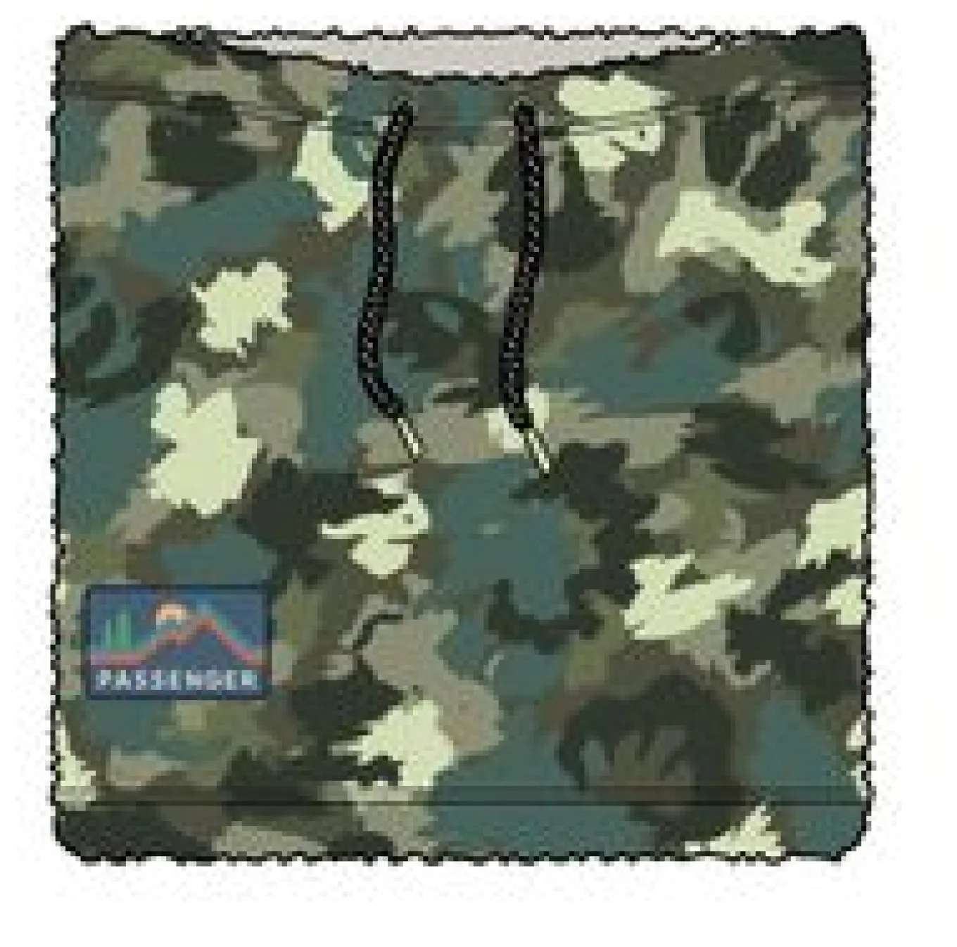 Mulled Recycelte Sherpa-Fleece-Snood - Alpen-Tarnung Khaki