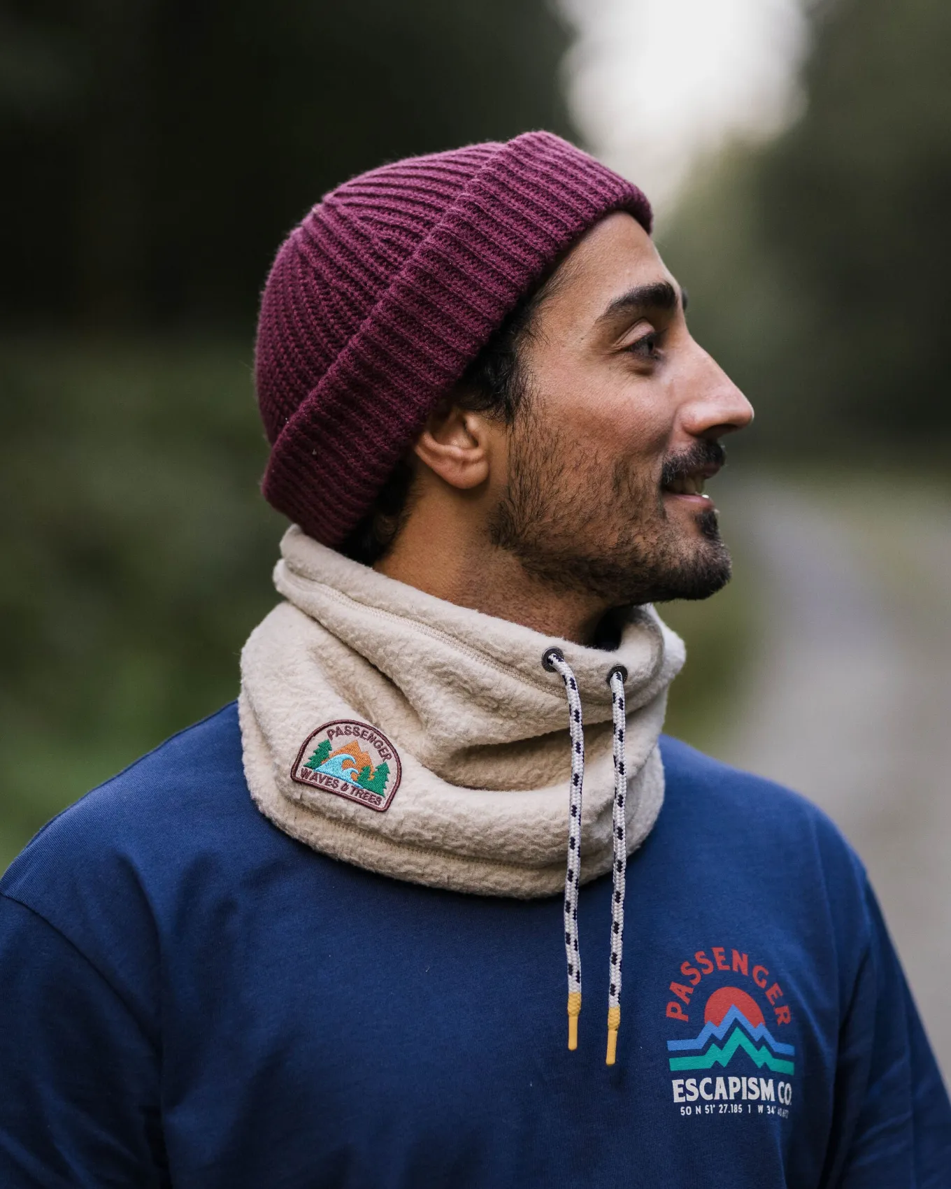 Mulled Sherpa-Fleece-Snood - Hafermehl