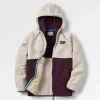 Nestling Recyceltes Polar-gefütterte Sherpa-Fleece - Tief Pflaume
