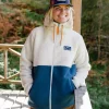 Nestling Sherpa Kapuzen-Fleece - Gezeitenblau