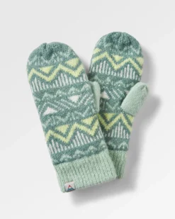 Nettle recycelte gefütterte Fleece-Handschuhe - Arktis