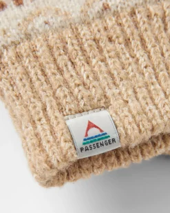Nettle recycelte gefütterte Fleece-Handschuhe - Birke