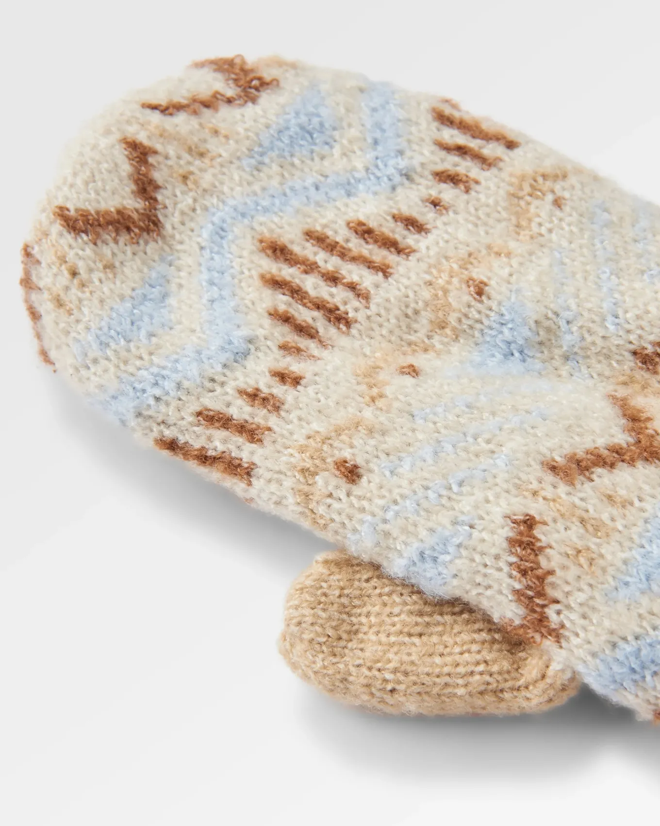 Nettle recycelte gefütterte Fleece-Handschuhe - Birke